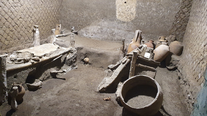 Комната рабов: уникальная археологическая находка в Помпеях